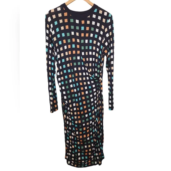 Hugo Boss Esetta Midi Long Sleeve dress XL - Picture 7 of 16
